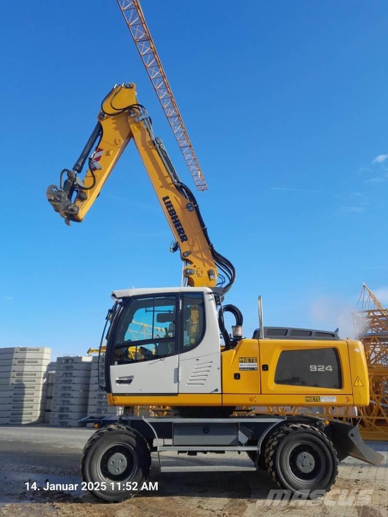 Liebherr A924 Escavadoras de rodas