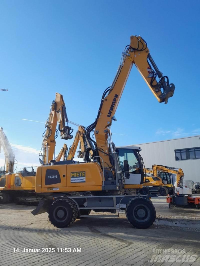 Liebherr A924 Escavadoras de rodas