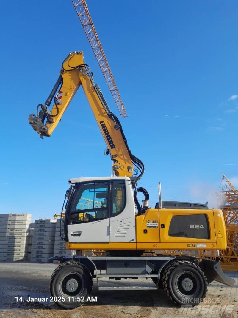 Liebherr A924 Escavadoras de rodas