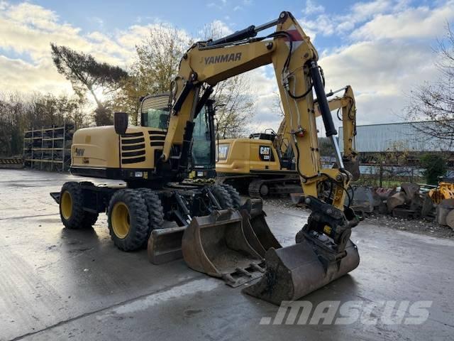 Yanmar B 95 W Escavadoras de rodas