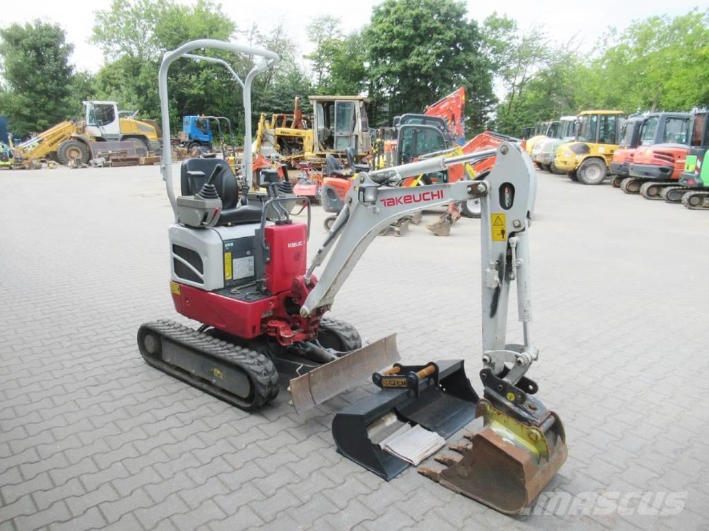 Takeuchi TB 210 R Mini Escavadoras <7t