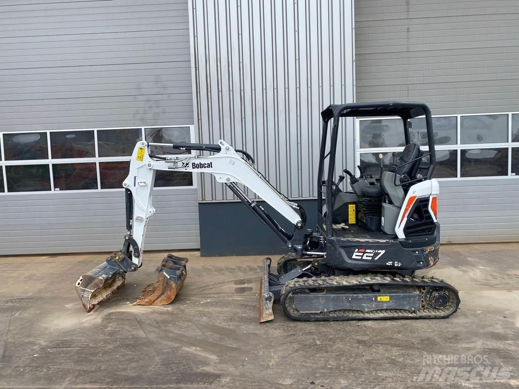 Bobcat E27 Escavadoras especiais