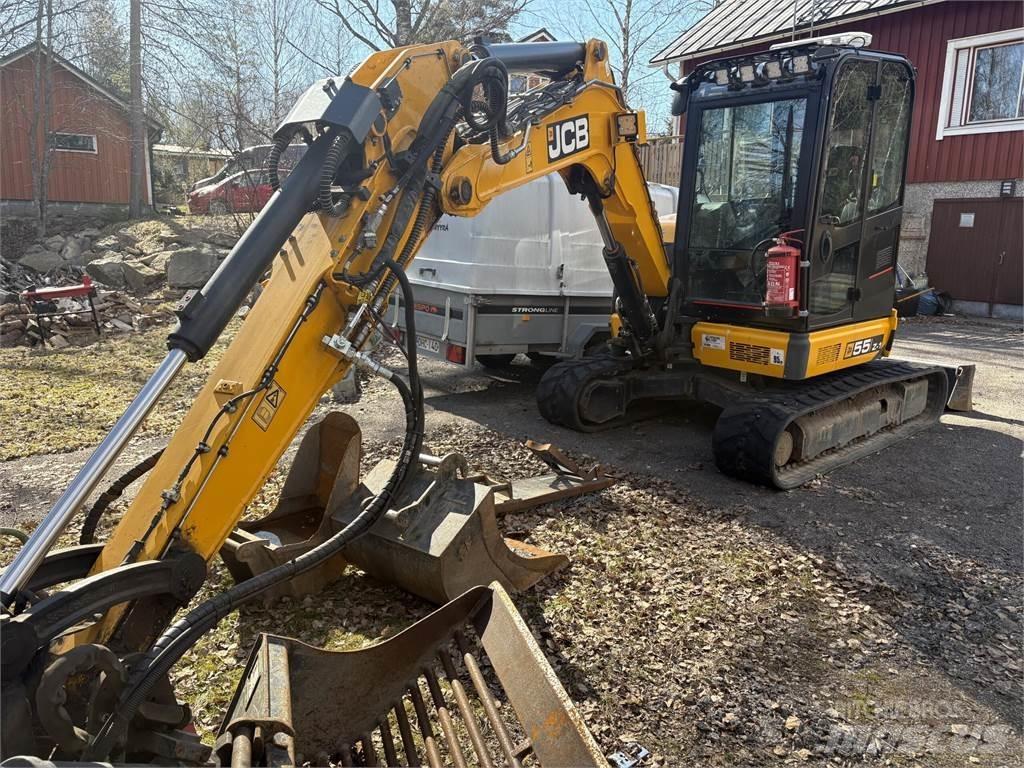 JCB 55Z-1 T3 Escavadoras de rastos