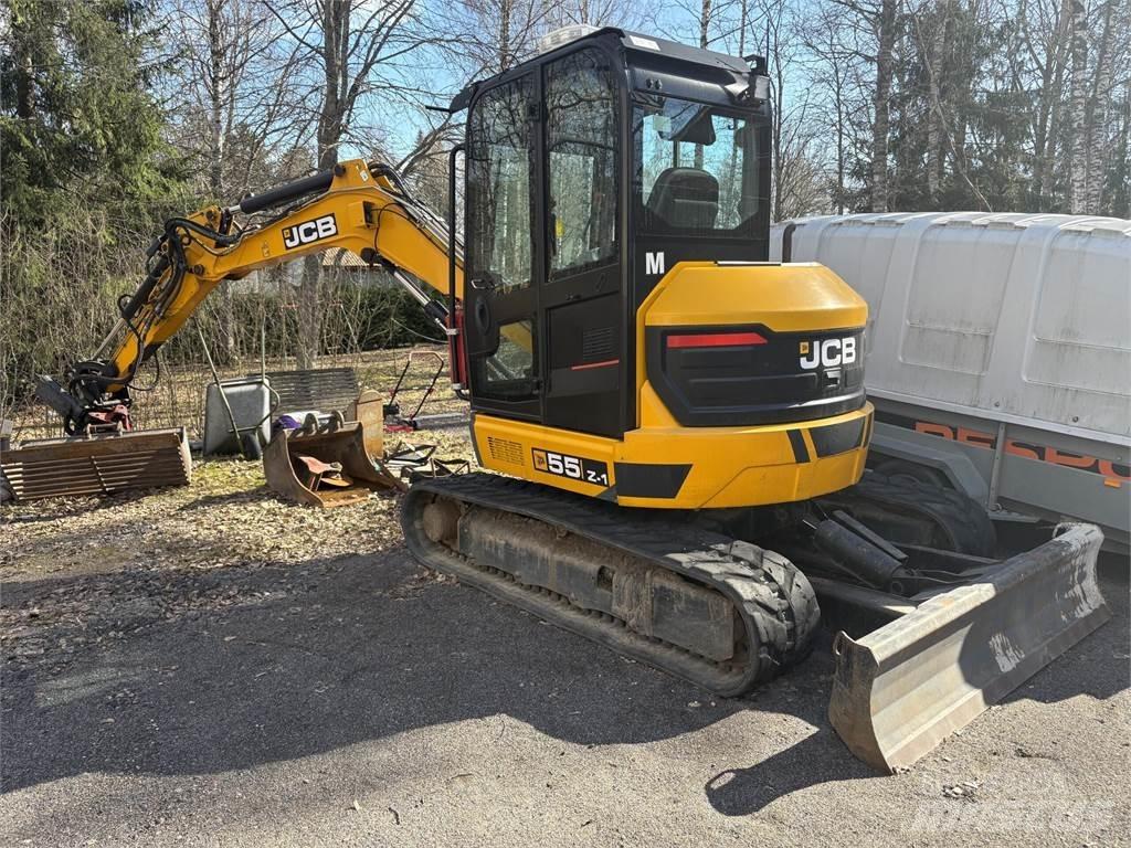 JCB 55Z-1 T3 Escavadoras de rastos