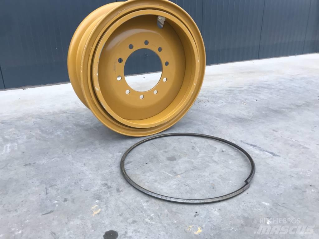 CAT 140H Rims Pneus, Rodas e Jantes
