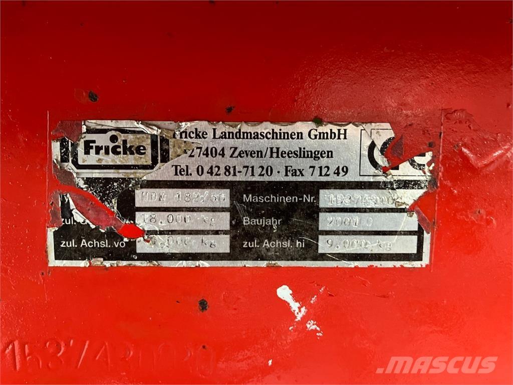 Fricke HDK 182/60 Outros reboques agricolas