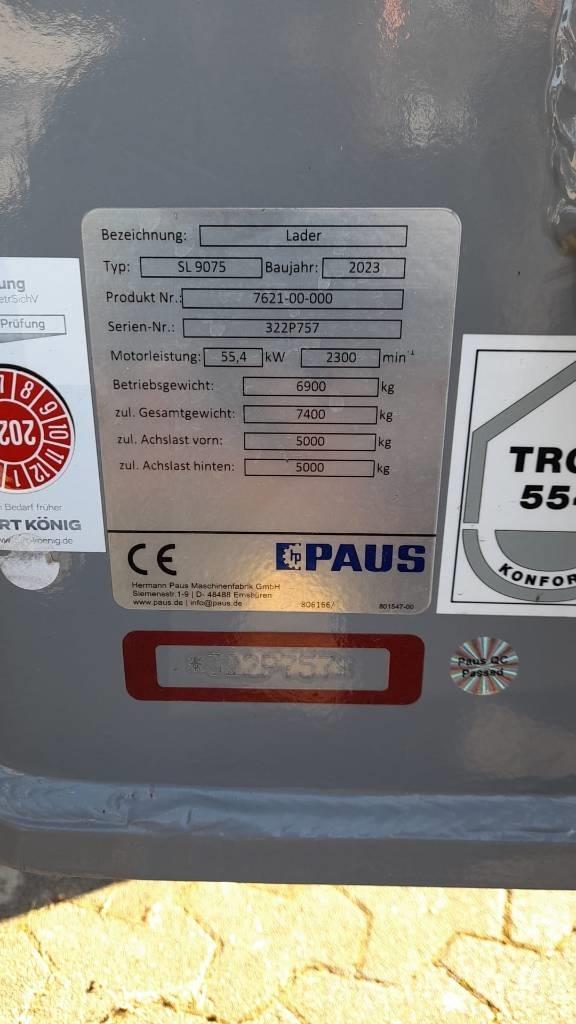 Paus SL 9075 Pás carregadoras de rodas