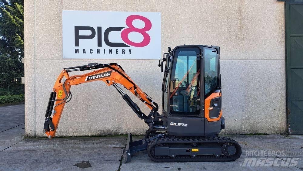 Develon DX 27 Z-7 Mini Escavadoras <7t