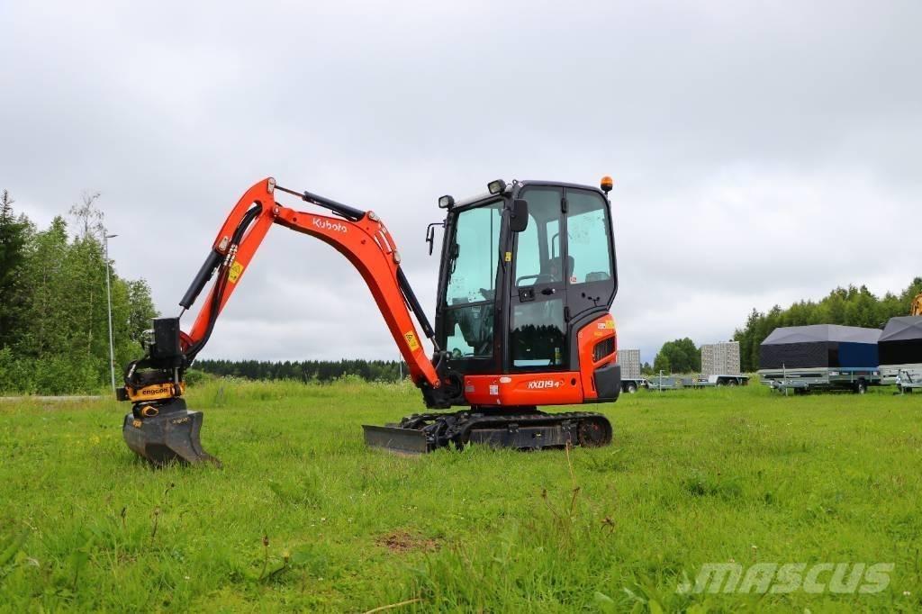 Kubota KX019-4 Mini Escavadoras <7t