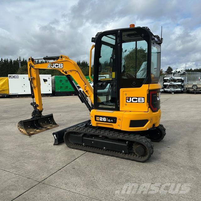 JCB 26C-1 Mini Escavadoras <7t