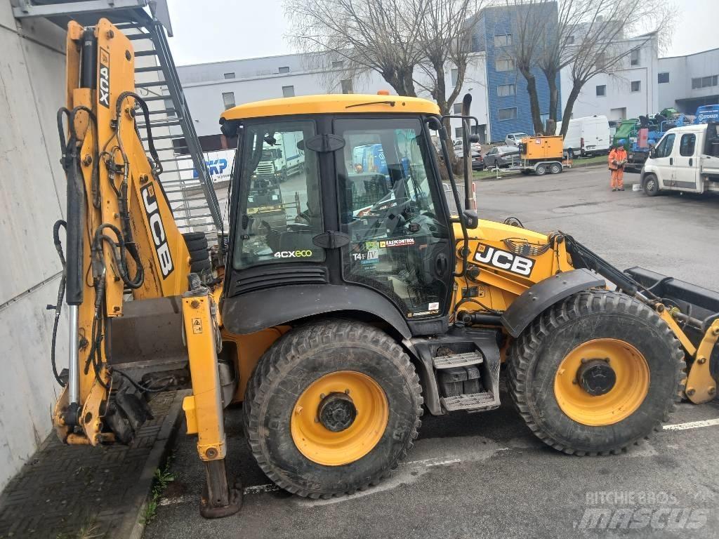 JCB 4cxAEC joystick Retroescavadoras