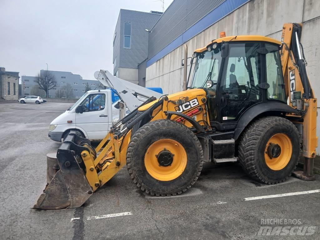 JCB 4cxAEC joystick Retroescavadoras