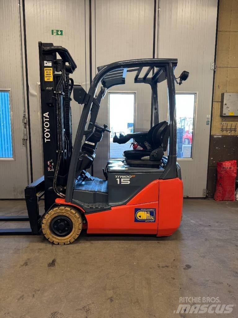 Toyota truck 8FBE15T Empilhadores eléctricos