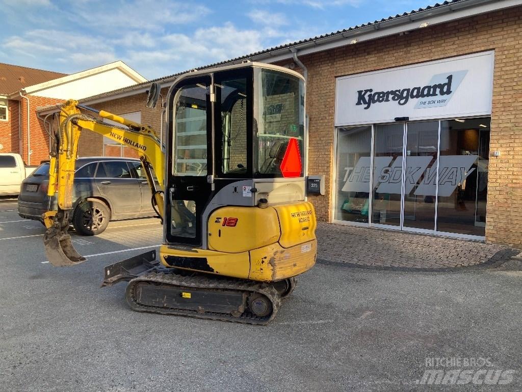 New Holland E 18 C Mini Escavadoras <7t