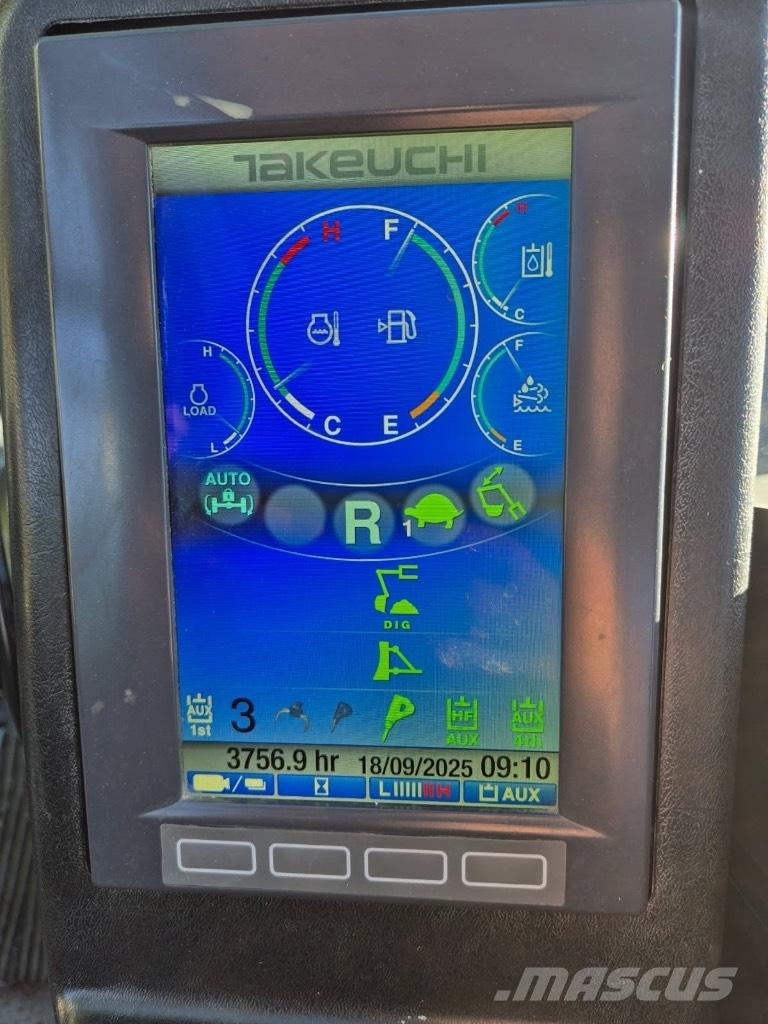 Takeuchi TB 295 W Escavadoras de rodas