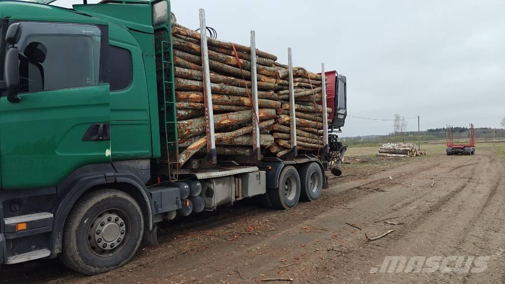 Scania G 480 Camiões de transporte de troncos