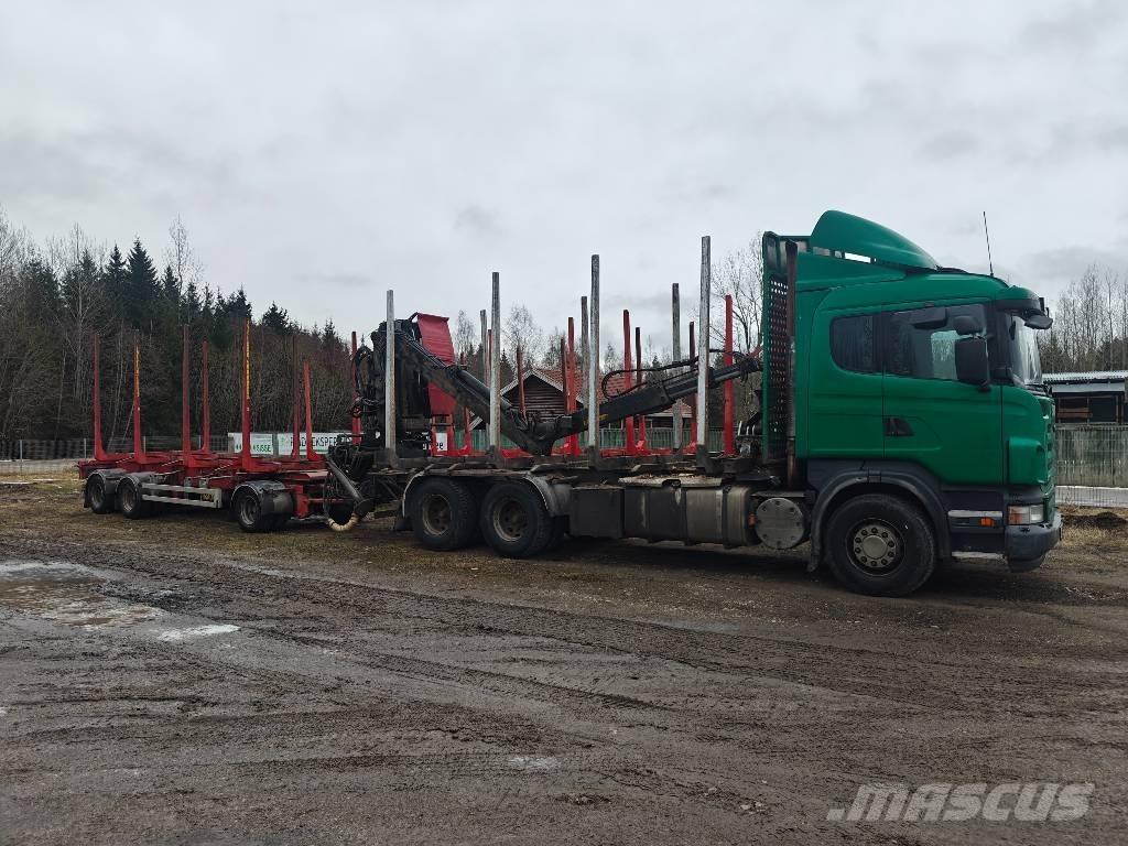 Scania G 480 Camiões de transporte de troncos