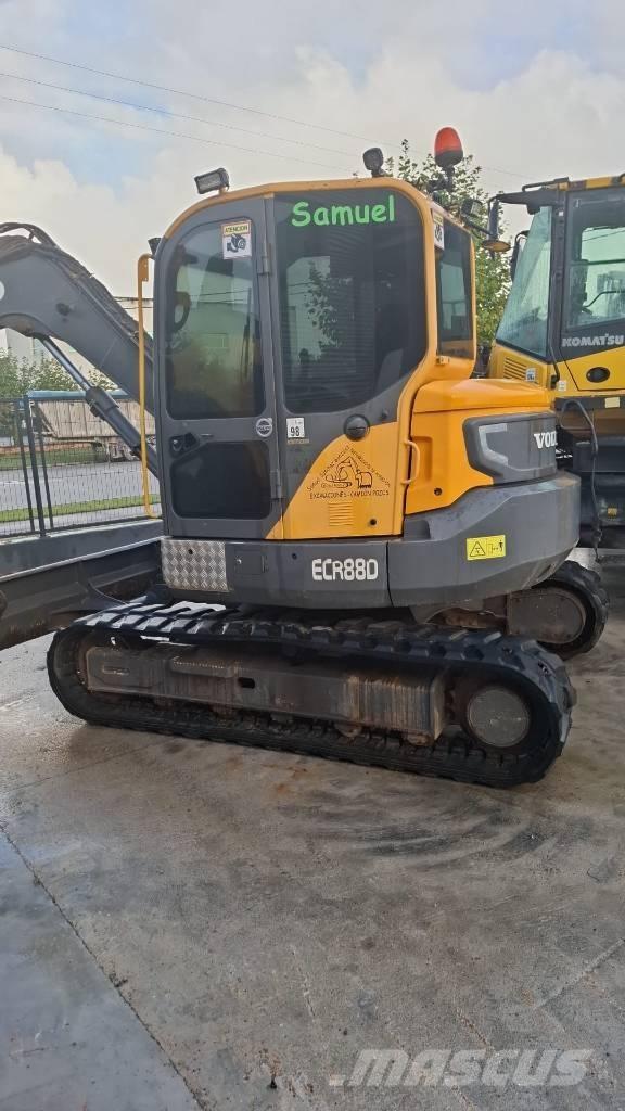 Volvo ECR88D Escavadoras Midi 7t - 12t