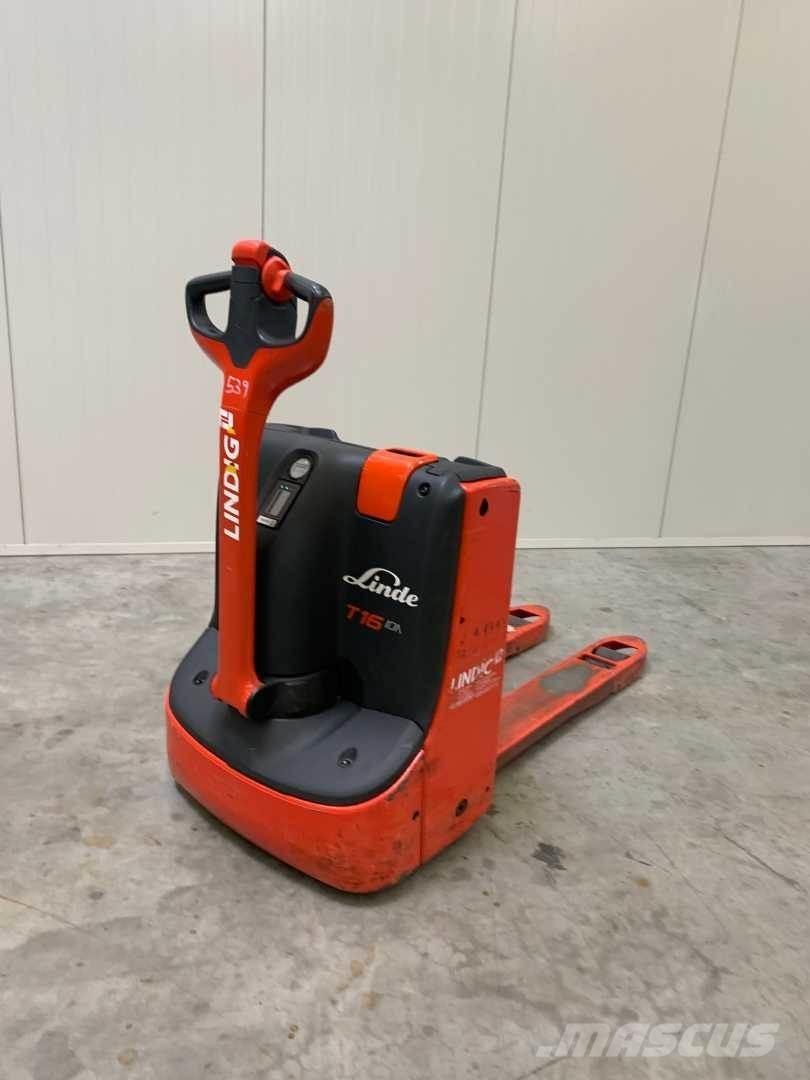 Linde T16 ION Empilhador para operador externo