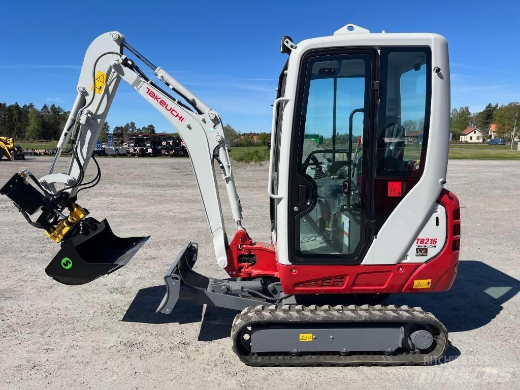 Takeuchi TB 216 A Mini Escavadoras <7t