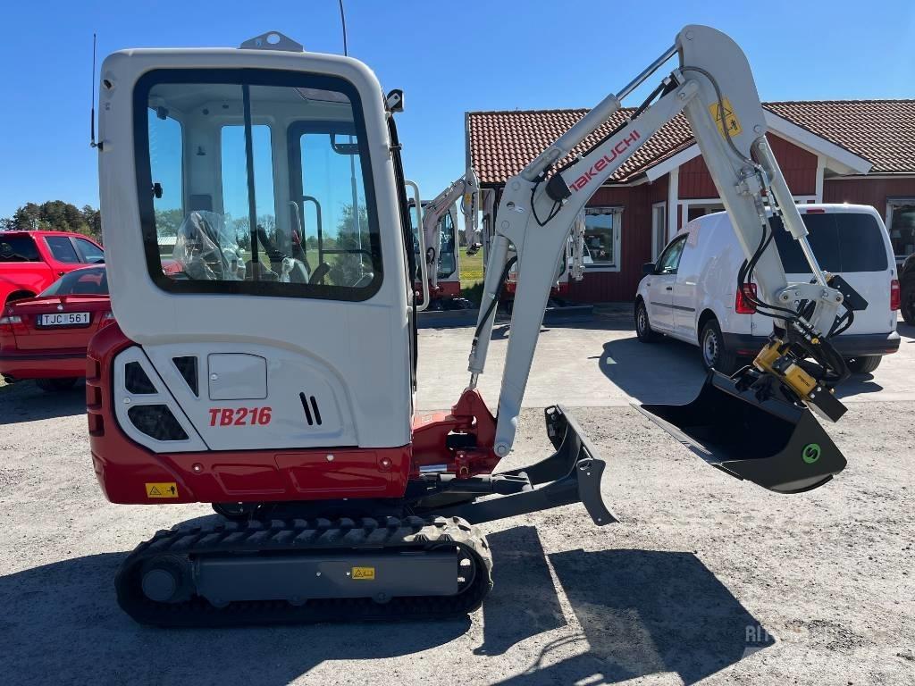 Takeuchi TB 216 A Mini Escavadoras <7t