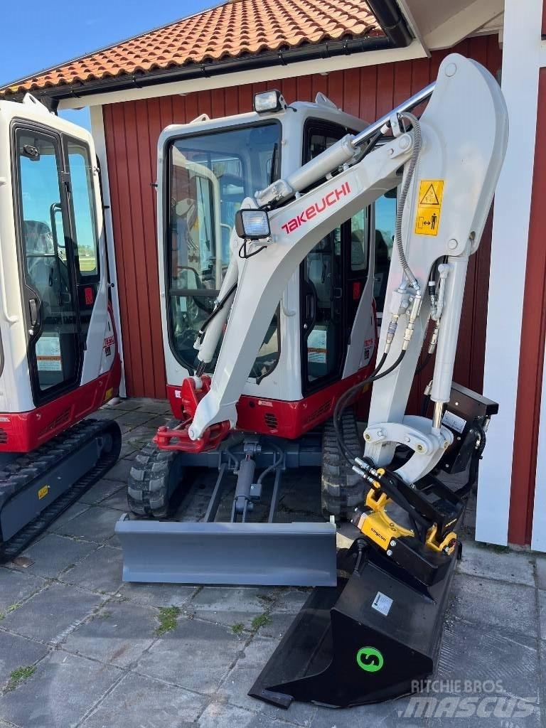 Takeuchi TB 216 A Mini Escavadoras <7t