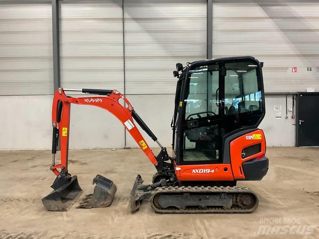 Kubota KX 019-4 Mini Escavadoras <7t