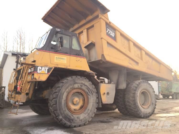 CAT 775 D Camiőes dumper basculantes rígidos