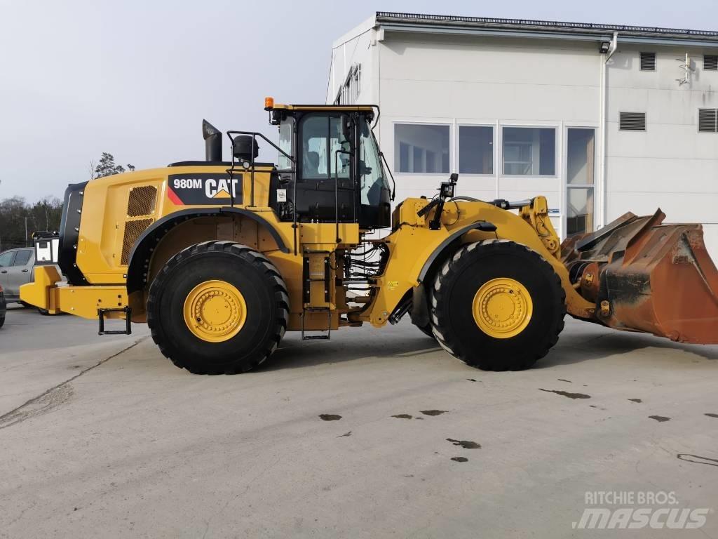 CAT 980M Pás carregadoras de rodas
