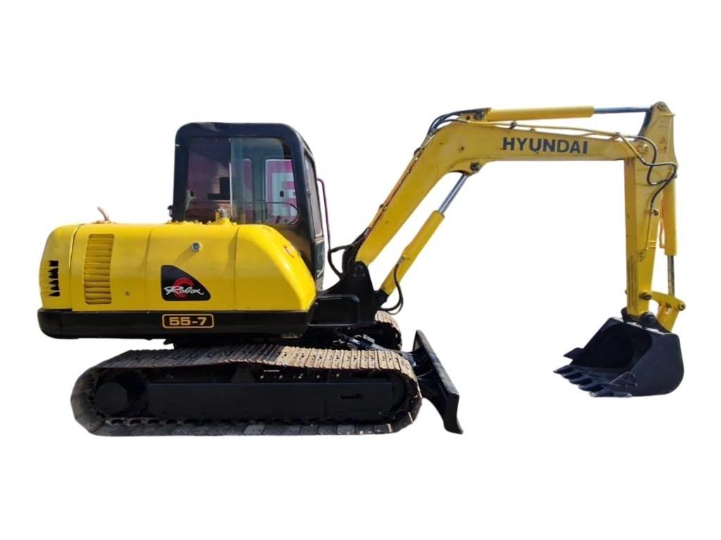 Hyundai R 155-7 Mini Escavadoras <7t