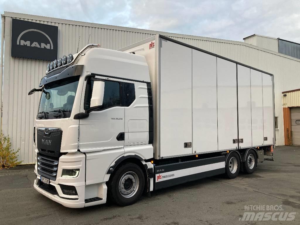 MAN TGX 26.510 Camiões de caixa fechada