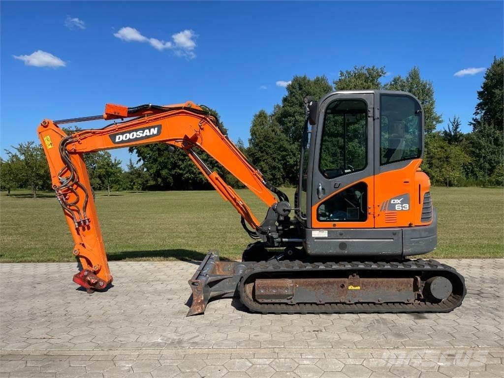 Doosan DX63-3 Mini Escavadoras <7t