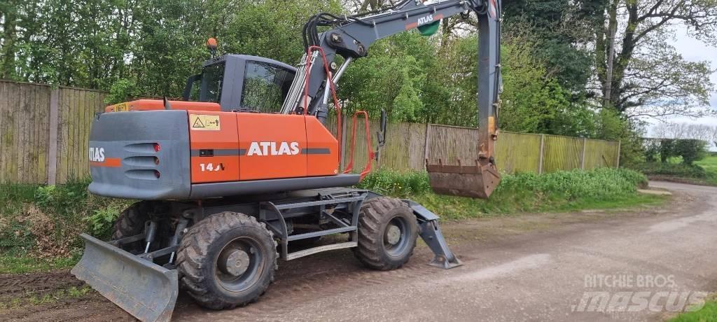 Atlas 140 W Escavadoras de rodas
