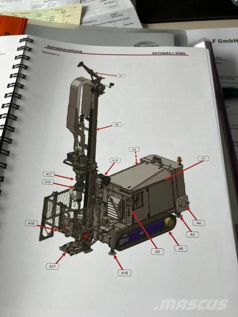 Geotec Rotomax Li Outros equipamentos perfuração
