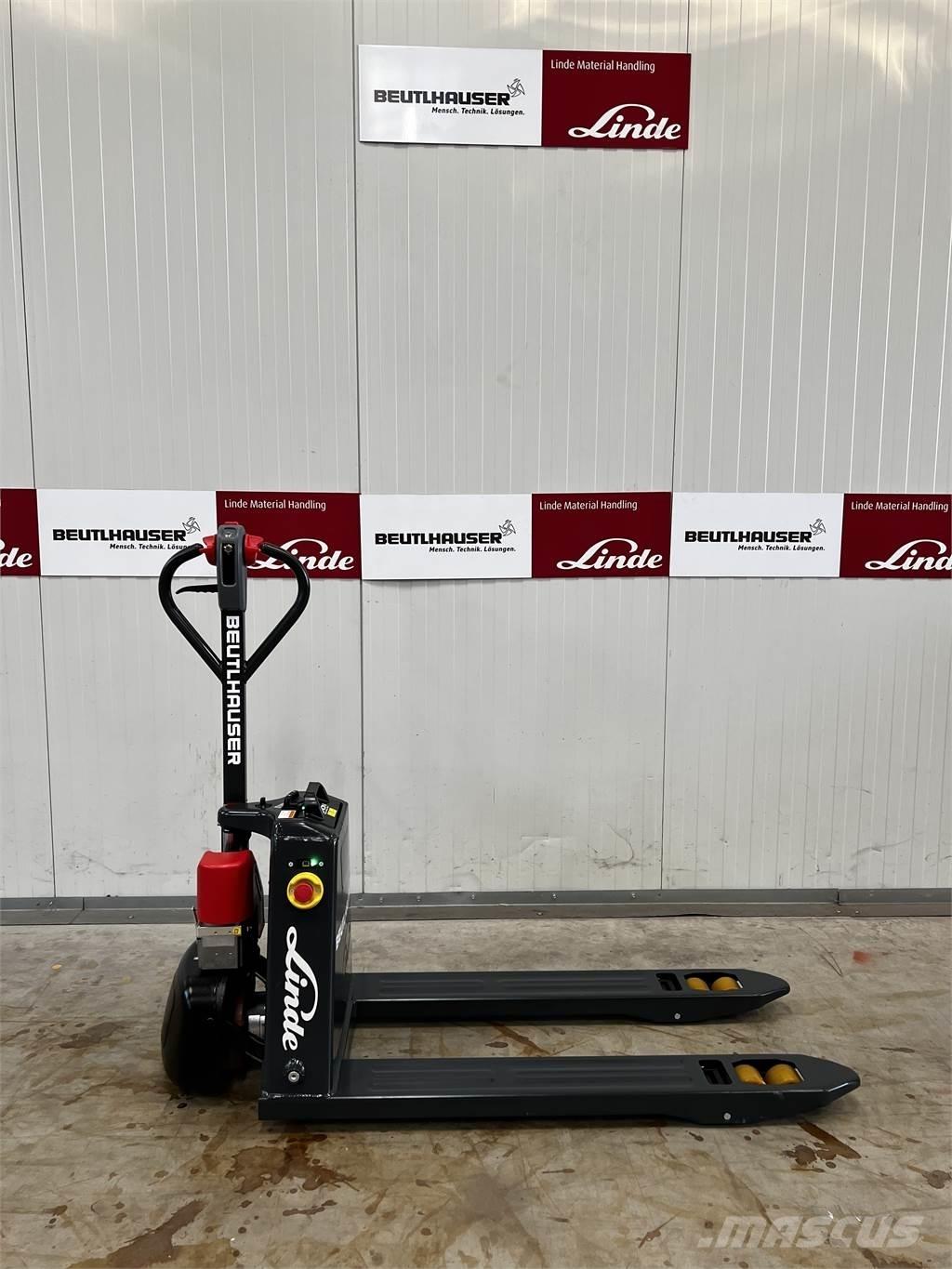 Linde MT15C Empilhador para operador externo
