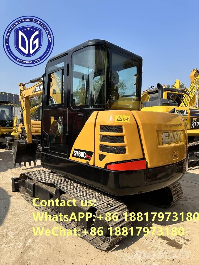 Sany SY 60 C Pro Mini Escavadoras <7t