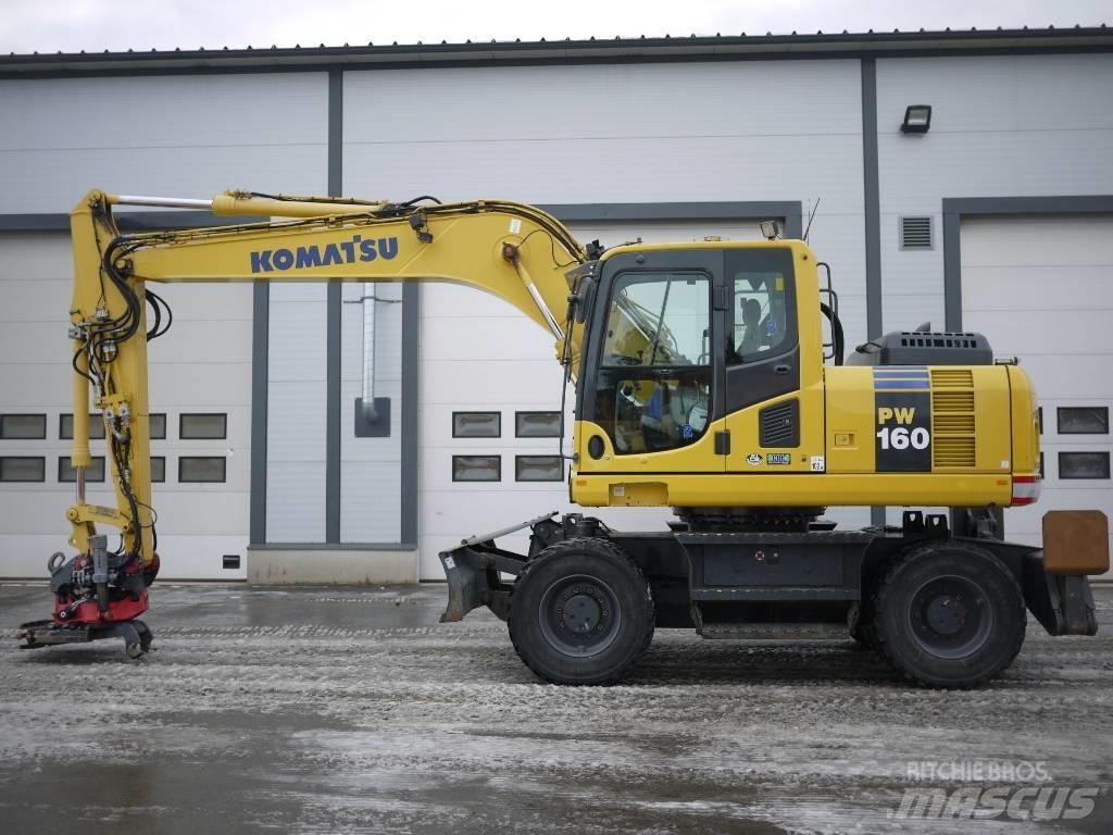Komatsu PW 160-8 Escavadoras de rodas