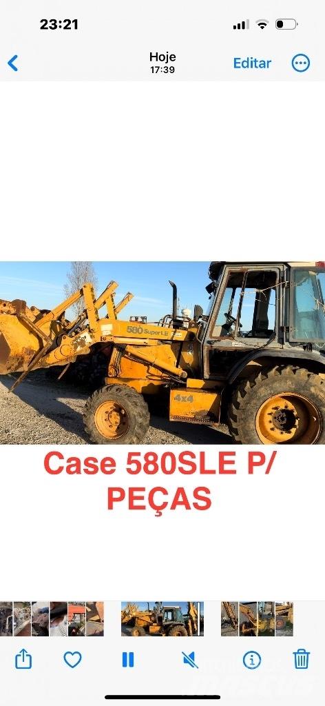 CASE 580 SLE Transmissão