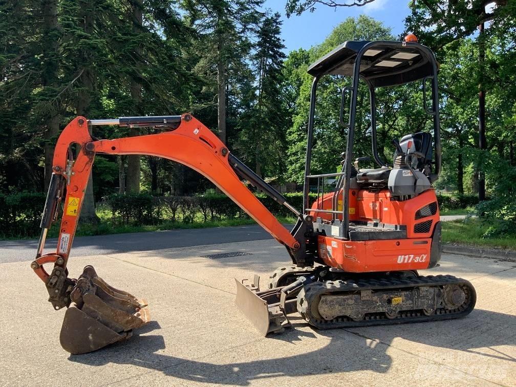 Kubota U 17-3 Mini Escavadoras <7t
