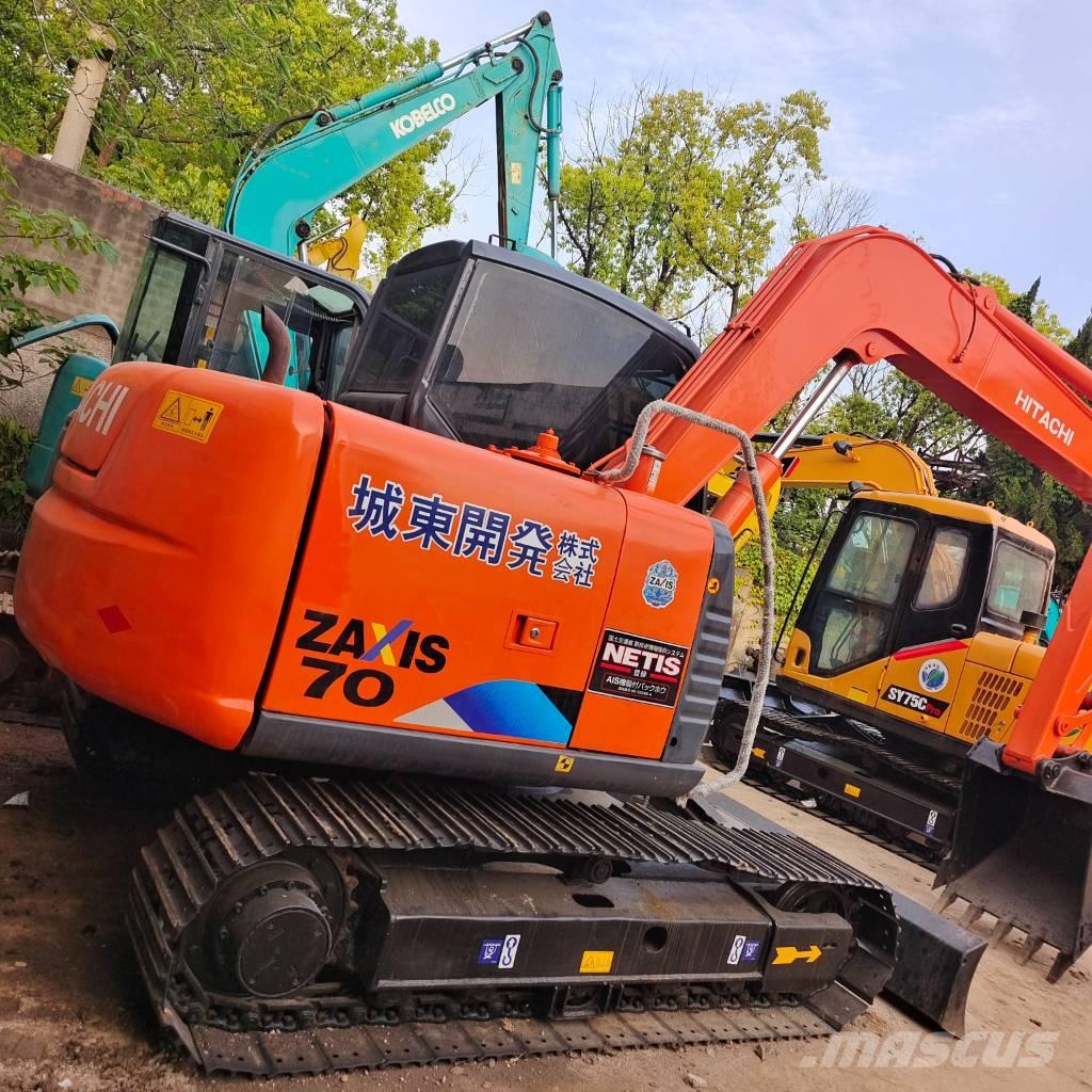 Hitachi Zaxis 70 Mini Escavadoras <7t