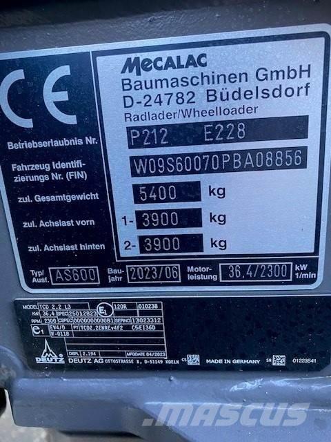 Mecalac AS600 Agricultura - Outros
