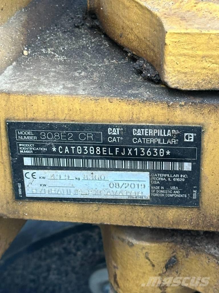 CAT 308 E 2 CR Escavadoras Midi 7t - 12t
