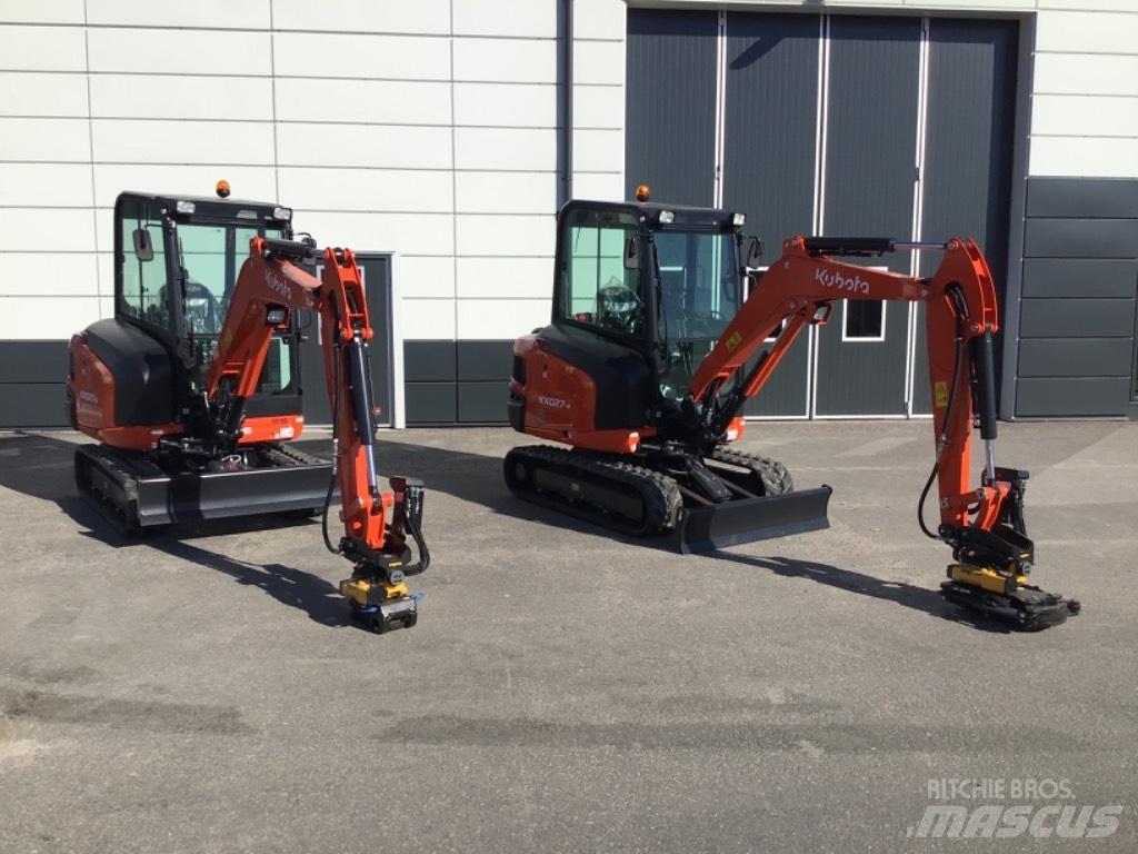 Kubota KX 027 Mini Escavadoras <7t