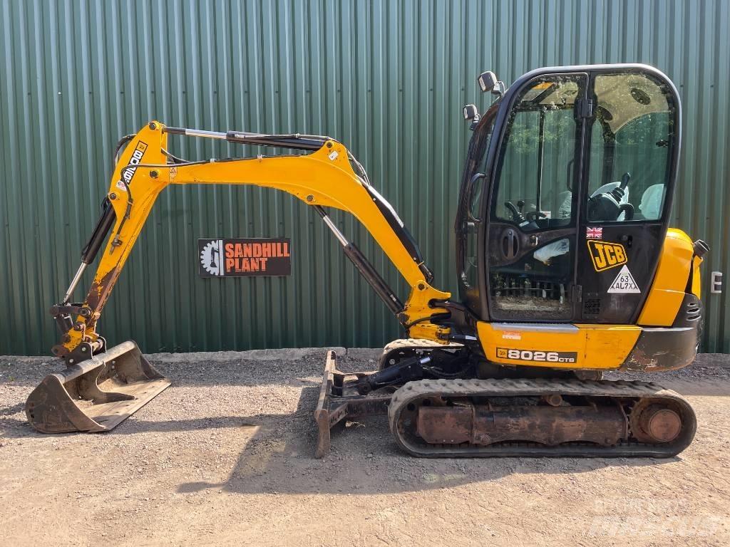 JCB 8026 CTS Mini Escavadoras <7t