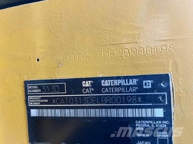 CAT 313 D Escavadoras de rastos