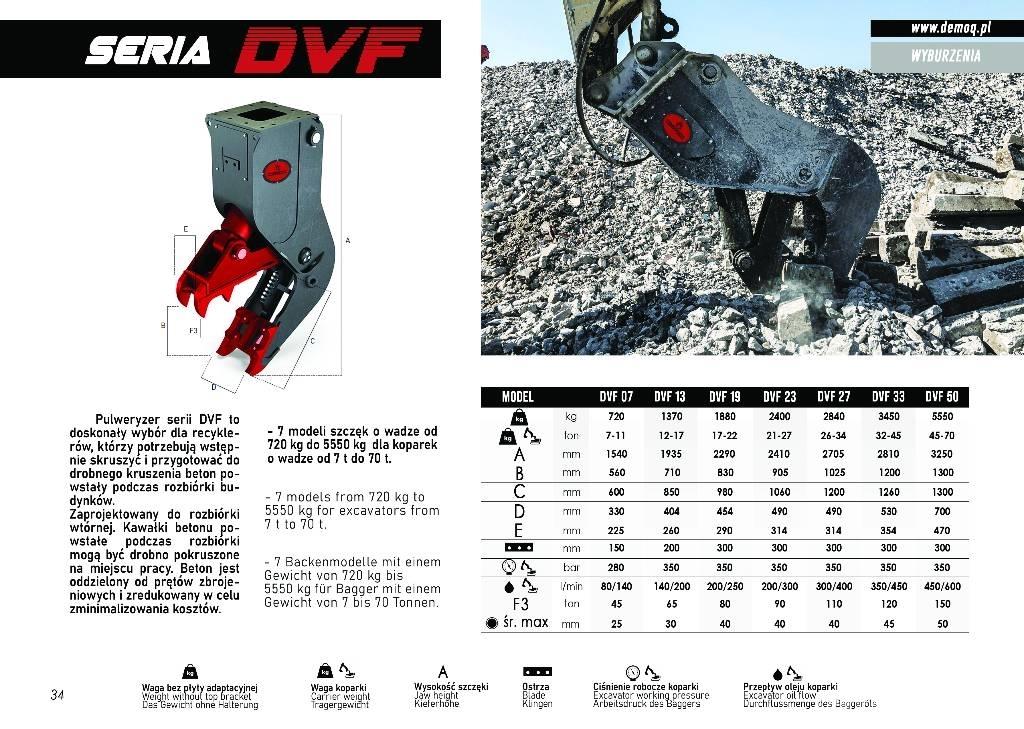  DEMOQ DVF23 Britadeiras de construção
