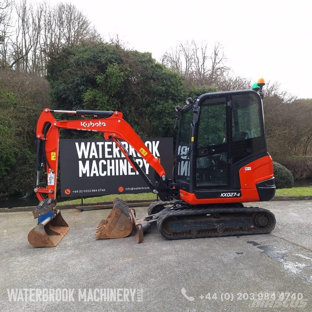 Kubota KX 027 Mini Escavadoras <7t