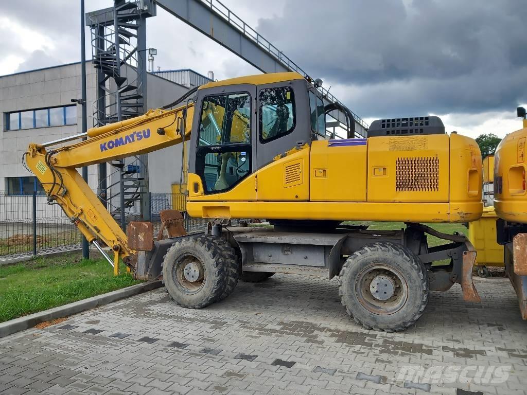 Komatsu PW 180-7EO Escavadoras de rodas