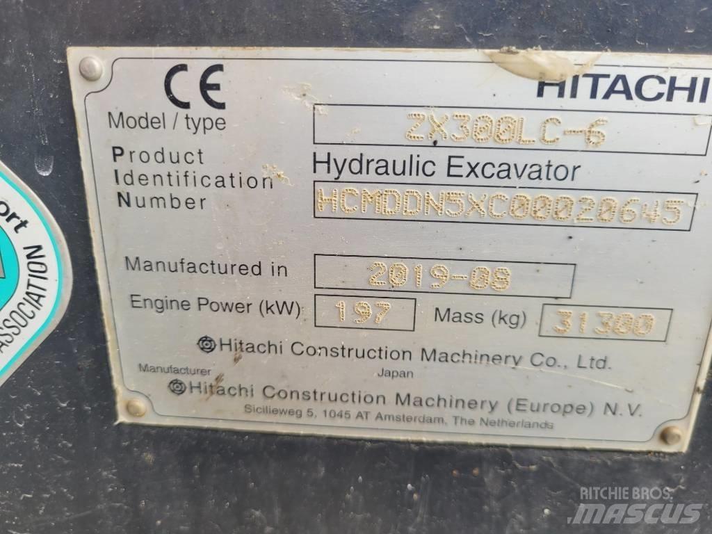 Hitachi ZX 300LC6 Escavadoras de rastos