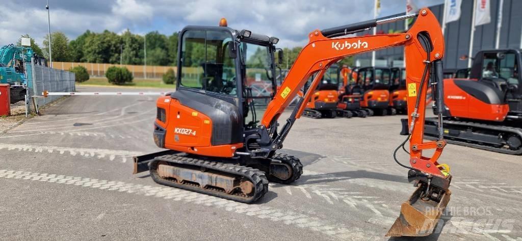 Kubota KX 027 Mini Escavadoras <7t